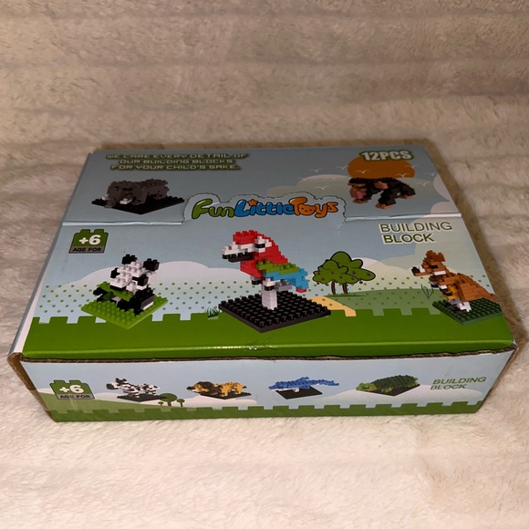 NEW Mini Micro Building Block Single Boxes and Display Box Animals Faux Lego 10 - Picture 2 of 11